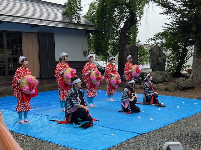 民俗芸能サークル「舞」の谷柏（やがしわ）田植踊が今年度本格始動しました。