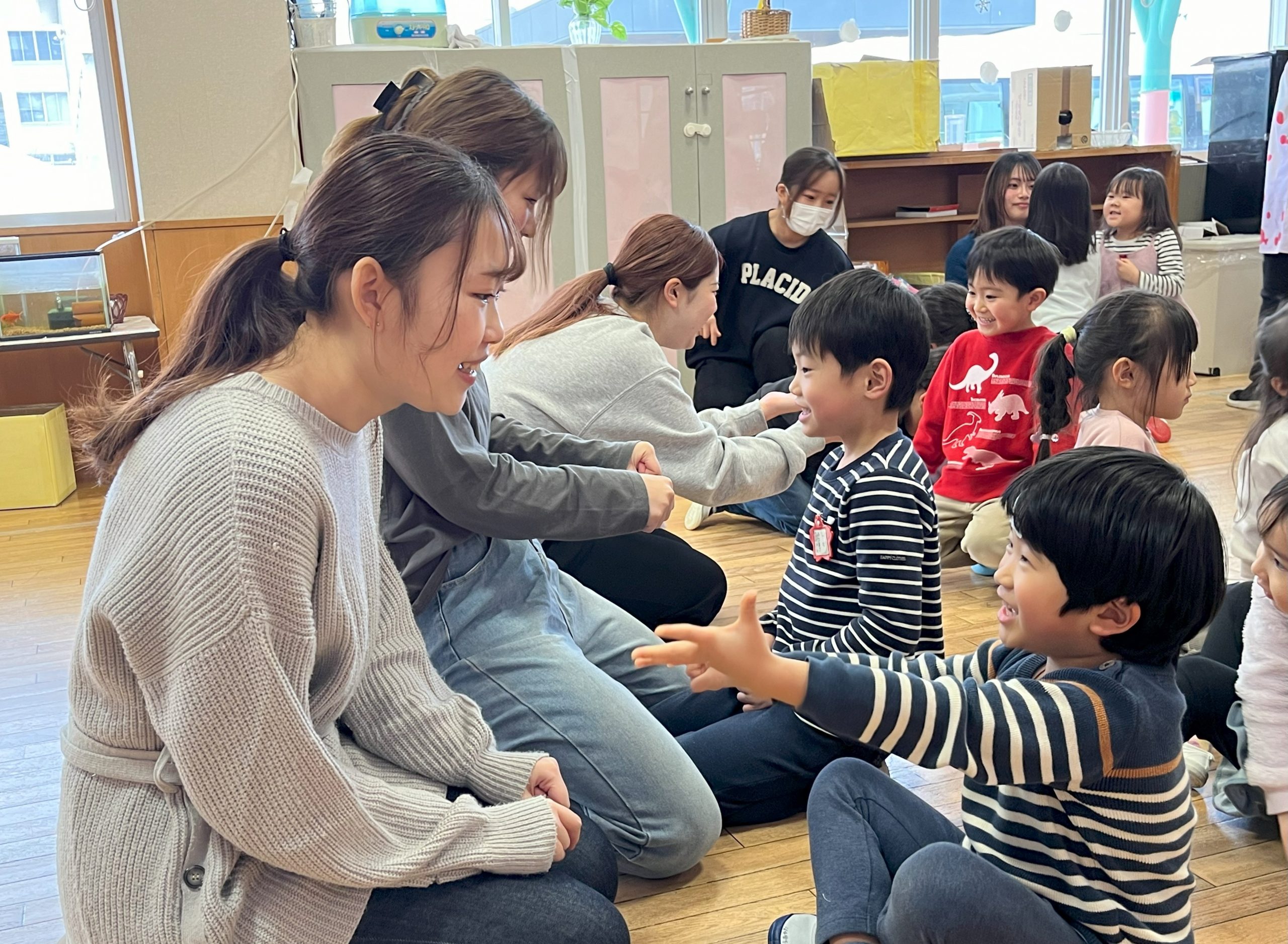 子ども学科正課外活動「伝承あそび」（第５回）が実施されました